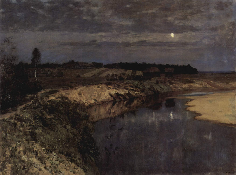 Silence by Isaac Levitan — Oil Painting Reproduction