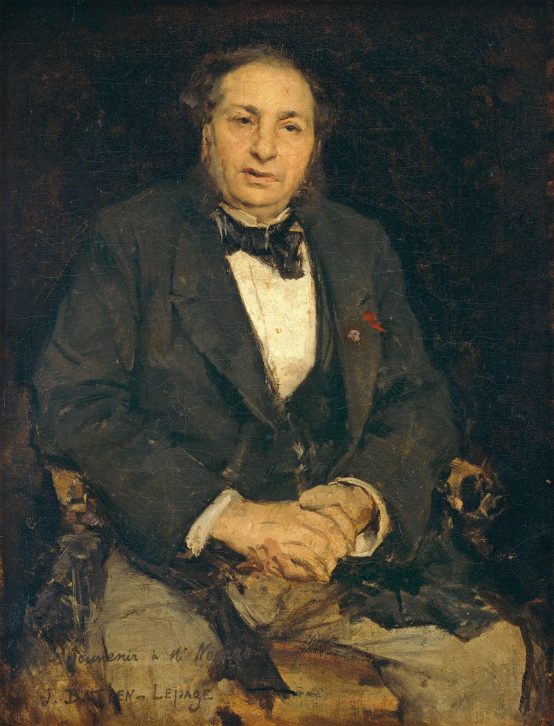 Simon Hayem by Jules Bastien-Lepage — Oil Painting Reproduction
