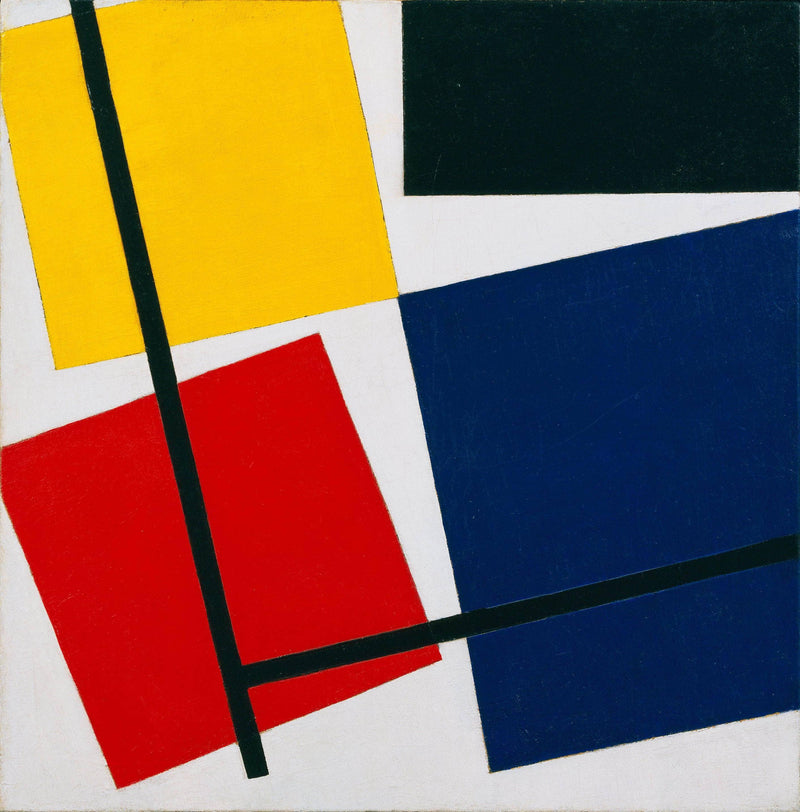 Simultaneous Counter Composition. by Theo van Doesburg — Oil Painting Reproduction