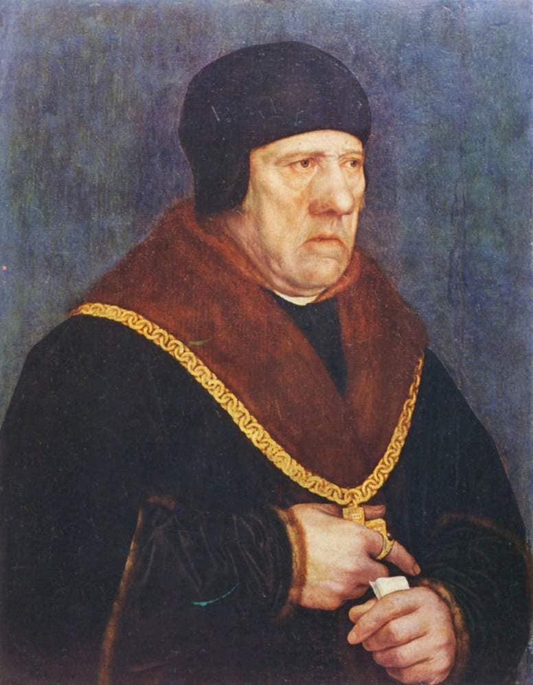 Sir Henry Wyatt by Hans Holbein the Younger — Oil Painting Reproduction