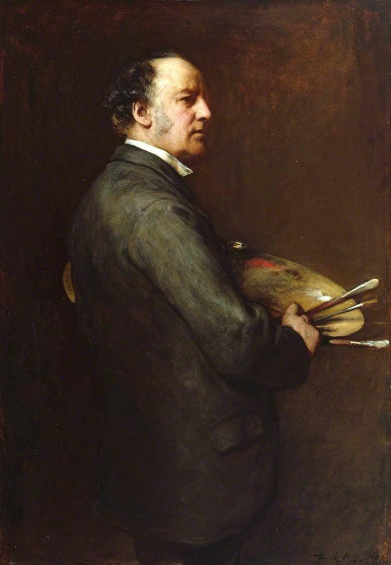 Sir John Everett Millais by Frank Holl — Oil Painting Reproduction
