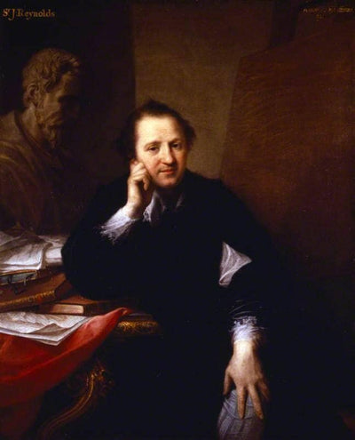 Sir Joshua Reynolds in kitchen