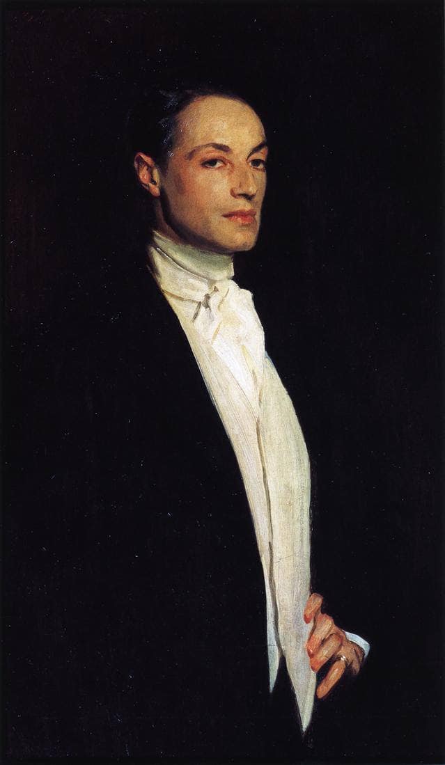 Sir Philip Sasson (Phillip Albert Gustave David Sasson) by John Singer Sargent — Oil Painting Reproduction