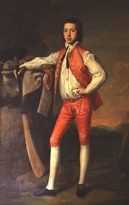 Sir William FitzHerbert as a boy by Joseph Wright — Oil Painting Reproduction