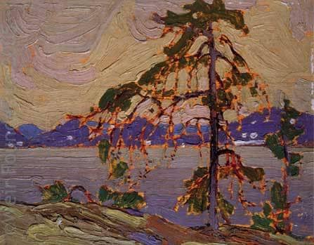Sketch for The Jack Pine by Tom Thomson — Oil Painting Reproduction