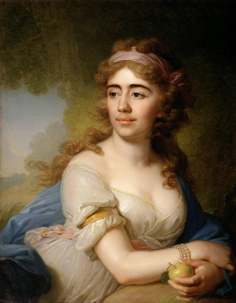 Skobeeva by Vladimir Borovikovsky — Oil Painting Reproduction