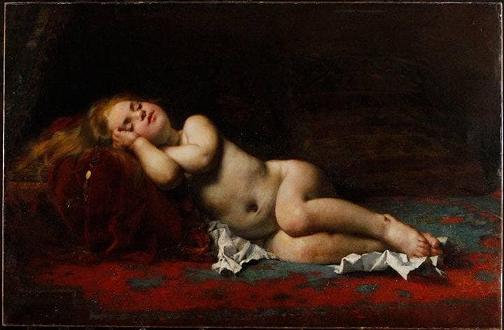 Sleep by Léon Bazile Perrault — Oil Painting Reproduction