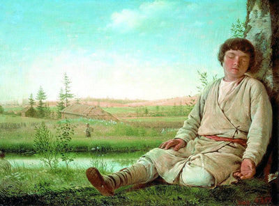 Sleeping Herd-Boy in master bedroom