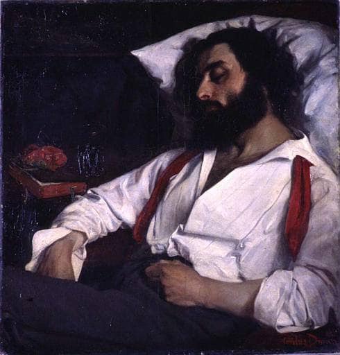 Sleeping Man by Carolus-Duran — Oil Painting Reproduction