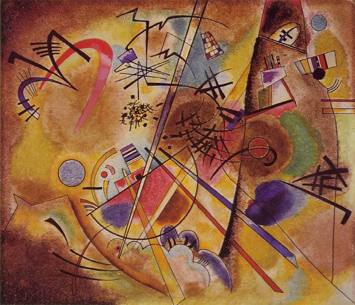 Small dream in red by Wassily Kandinsky — Oil Painting Reproduction