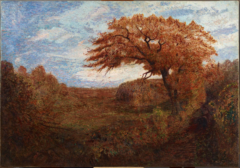 Small valley in Volpedo by Pellizza da Volpedo — Oil Painting Reproduction