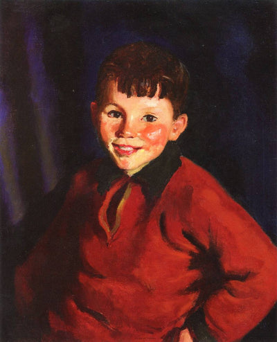 Smiling Tom (Thomas Cafferty) in dining room