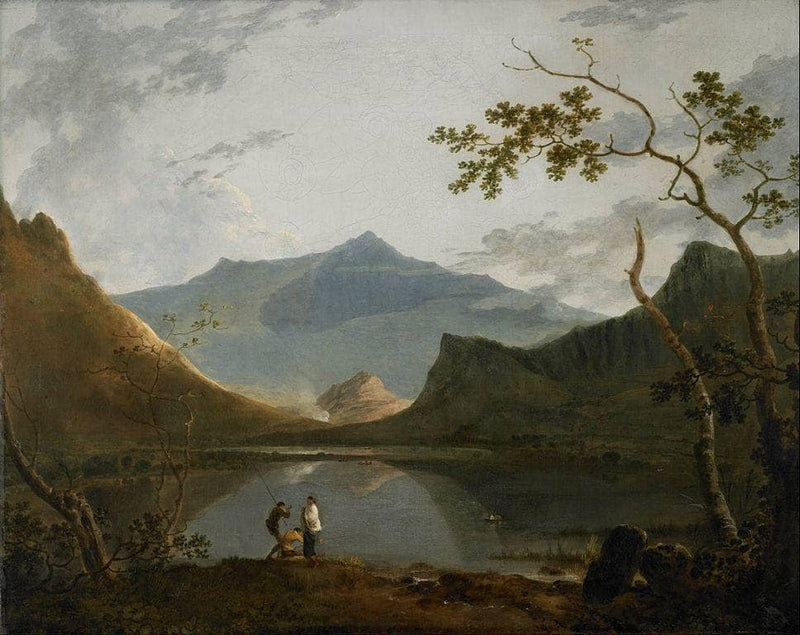 Snowdon from Llyn Nantlle by Richard Wilson — Oil Painting Reproduction