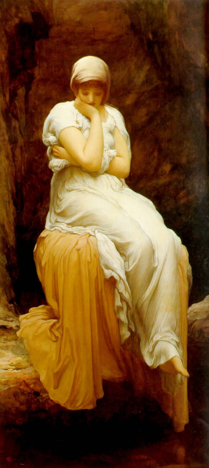 Solitude by Frederic Leighton, Oil Painting Reproduction
