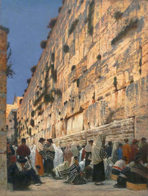 Solomon's Wall by Vasily Vereshchagin — Oil Painting Reproduction