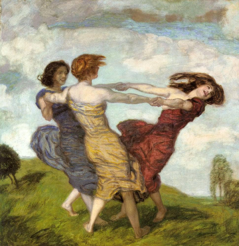 Sounds of Spring by Franz Stuck — Oil Painting Reproduction