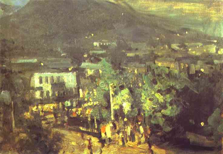 Southern Night by Konstantin Korovin — Oil Painting Reproduction