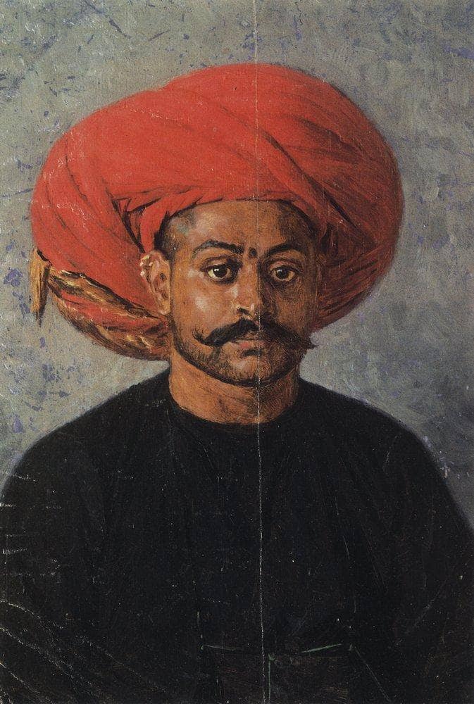 Sowar, the Messenger of the Government by Vasily Vereshchagin — Oil Painting Reproduction