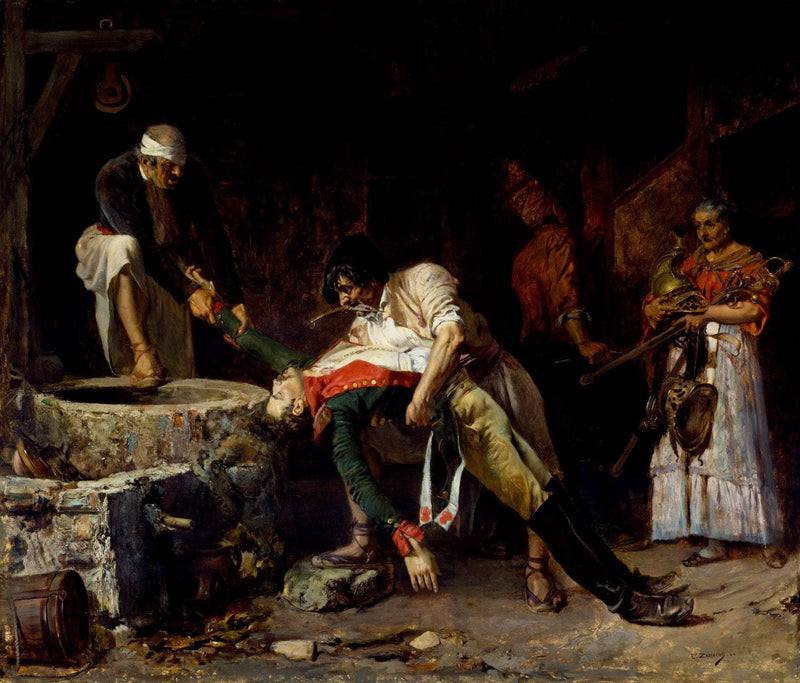 Spain 1812, French Occupation by Eduardo Zamacois — Oil Painting Reproduction
