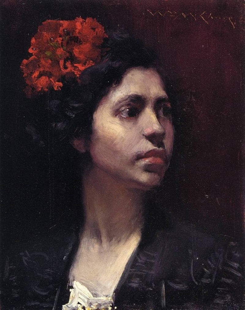 Spanish Girl by William Merritt Chase — Oil Painting Reproduction