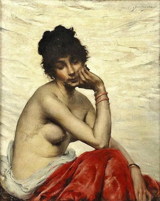 Spanish Nude by Paul Quinsac — Oil Painting Reproduction