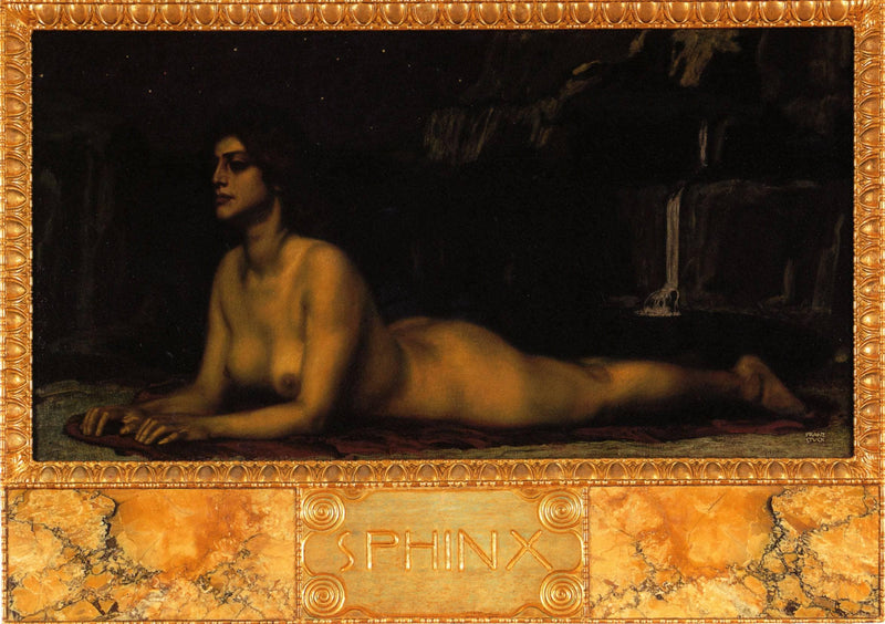 Sphinx by Franz Stuck — Oil Painting Reproduction