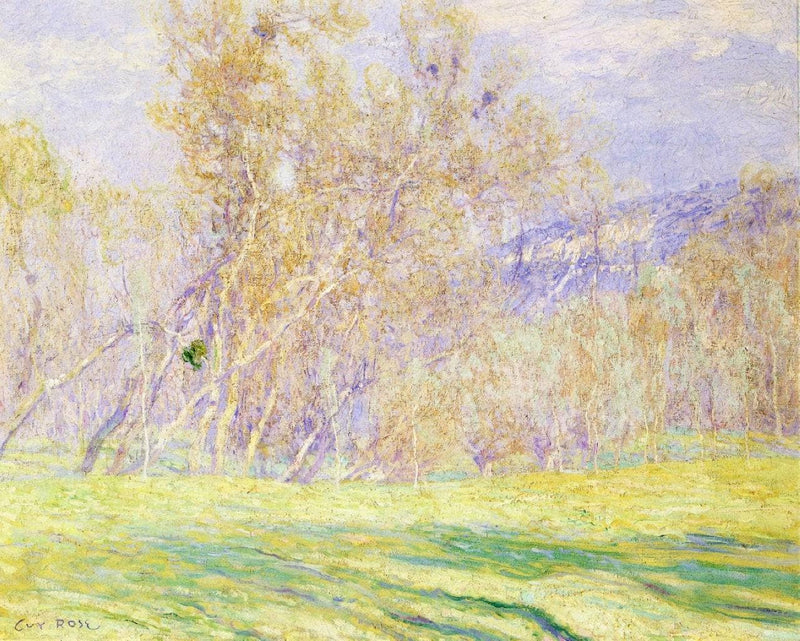 Spring by Guy Rose — Oil Painting Reproduction
