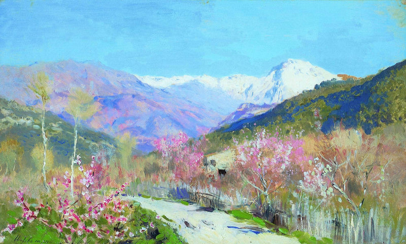 Spring in Italy by Isaac Levitan — Oil Painting Reproduction