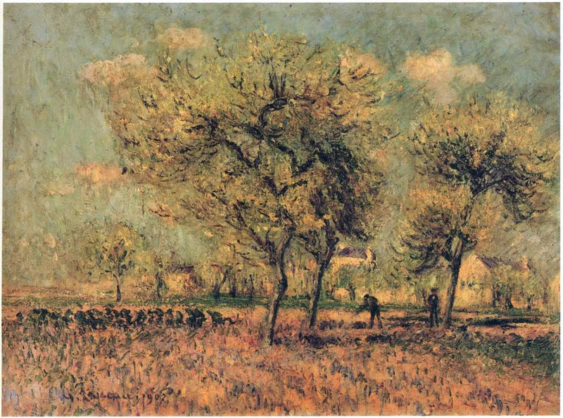Spring Landscape by Gustave Loiseau — Oil Painting Reproduction