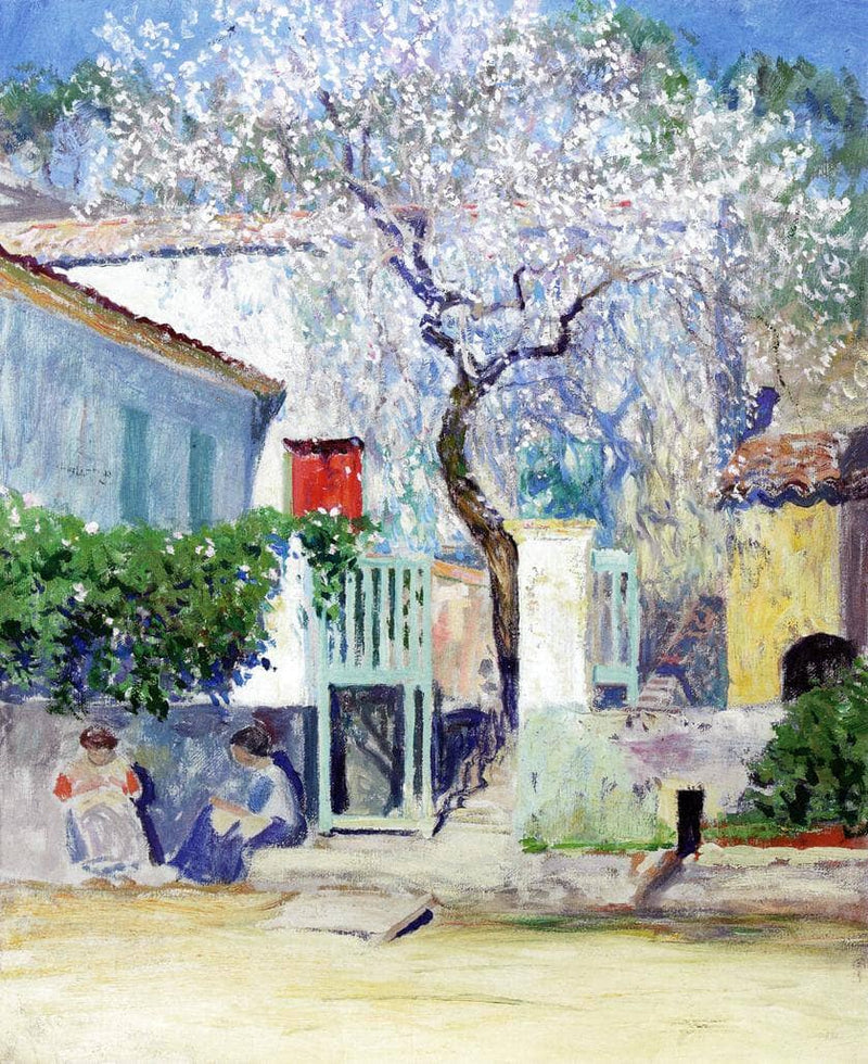 Spring on the Riviera by Guy Rose — Oil Painting Reproduction
