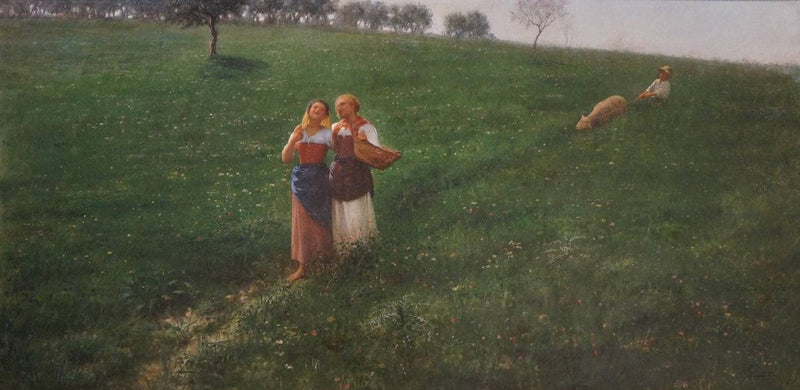 Spring by Pasquale Celommi, Oil Painting Reproduction