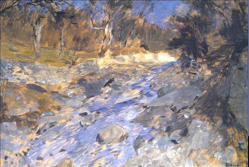 Springtime in the Crimea by Isaac Levitan, Oil Painting Reproduction