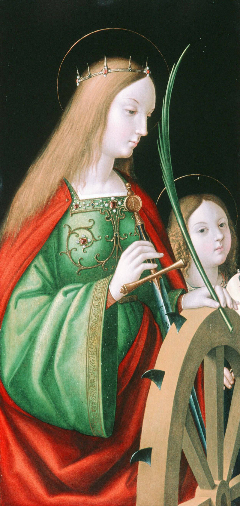 St. Catherine by Andrea Solario, Oil Painting Reproduction