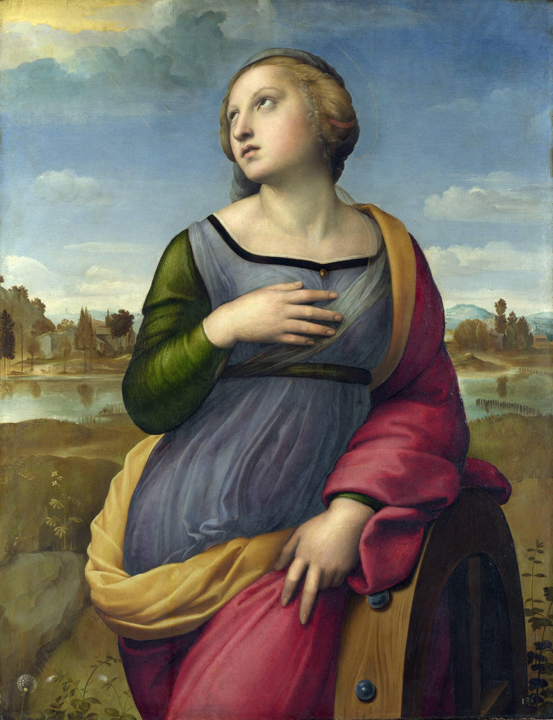 St. Catherine of Alexandria by Raphael — Oil Painting Reproduction