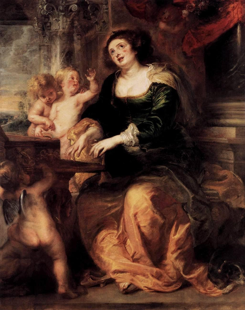 St. Cecilia by Peter Paul Rubens — Oil Painting Reproduction