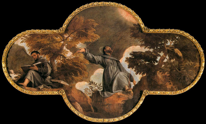 St Francis in Ecstasy by Paolo Veronese — Oil Painting Reproduction