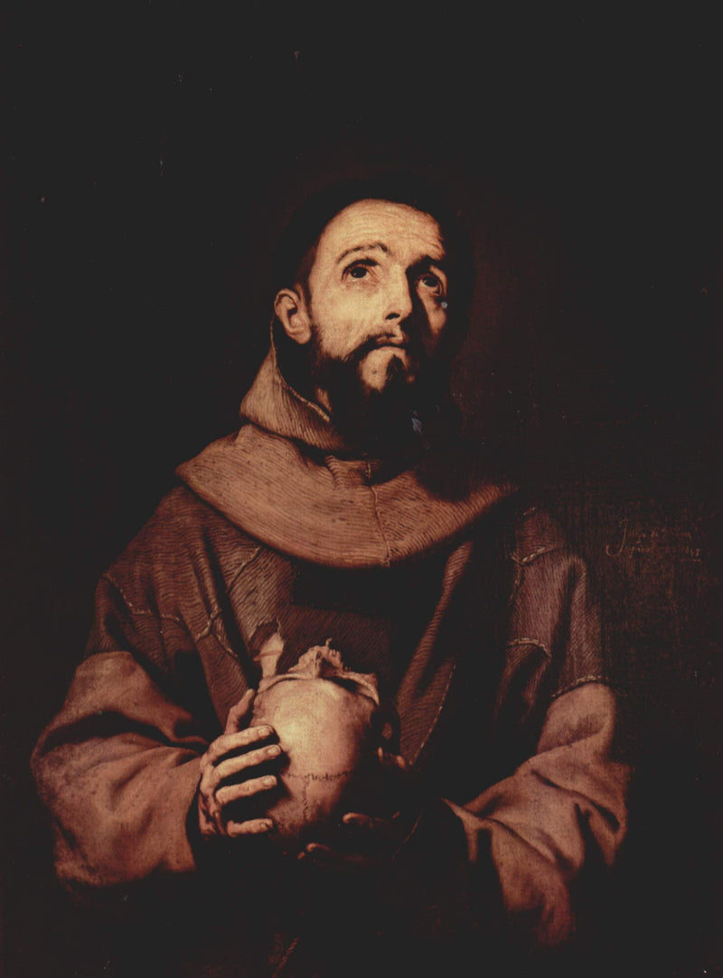 St. Francis of Assisi by Jusepe de Ribera — Oil Painting Reproduction