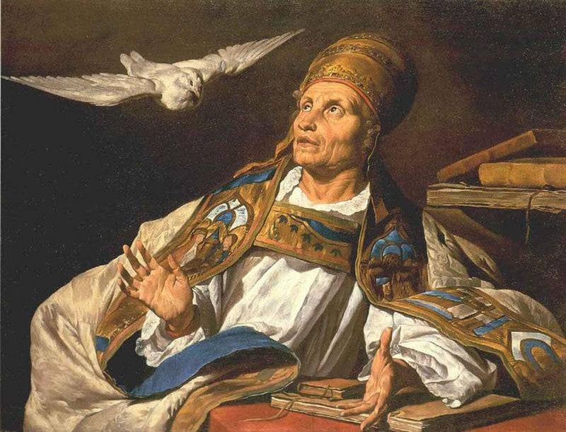 St. Gregory by Matthias Stom — Oil Painting Reproduction