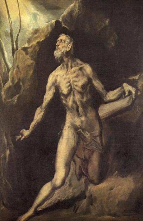 St. Jerome by El Greco — Oil Painting Reproduction