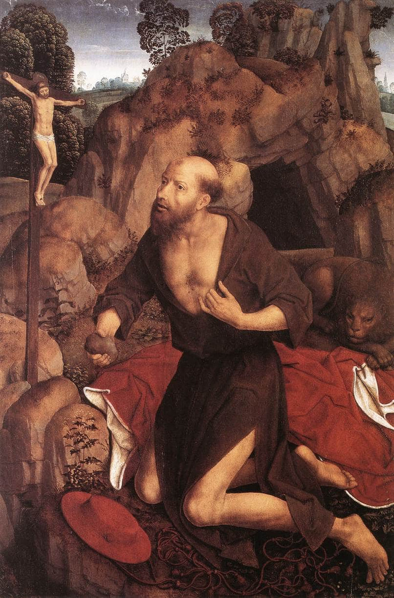 St. Jerome by Hans Memling — Oil Painting Reproduction