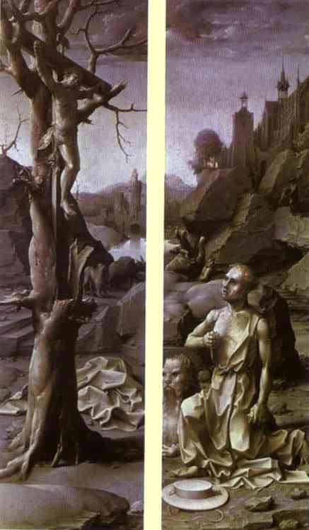 St. Jerome Penitent by Mabuse — Oil Painting Reproduction