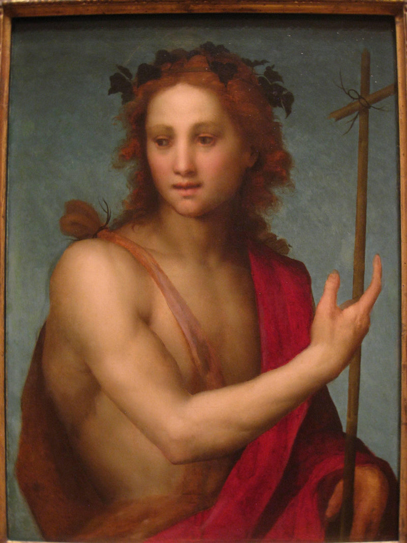 St. John the Baptist by Andrea del Sarto — Oil Painting Reproduction
