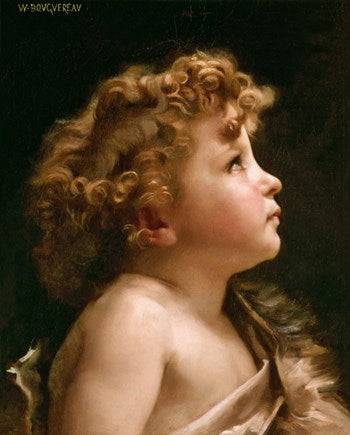 St John the Baptist as a Child in home office