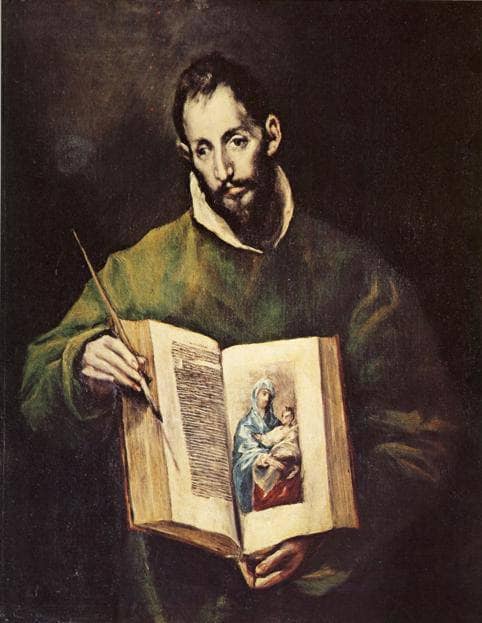 St. Luke by El Greco — Oil Painting Reproduction