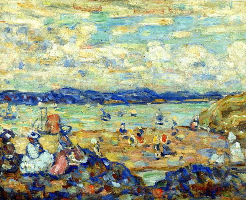 St. Malo by Maurice Prendergast — Oil Painting Reproduction