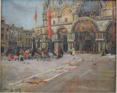 St. Mark's Square in Venice in living room