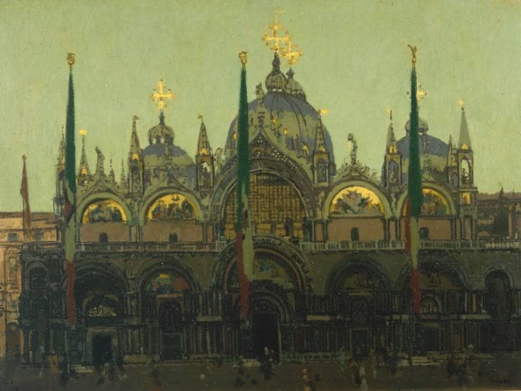 St. Mark's, Venice by Walter Sickert — Oil Painting Reproduction