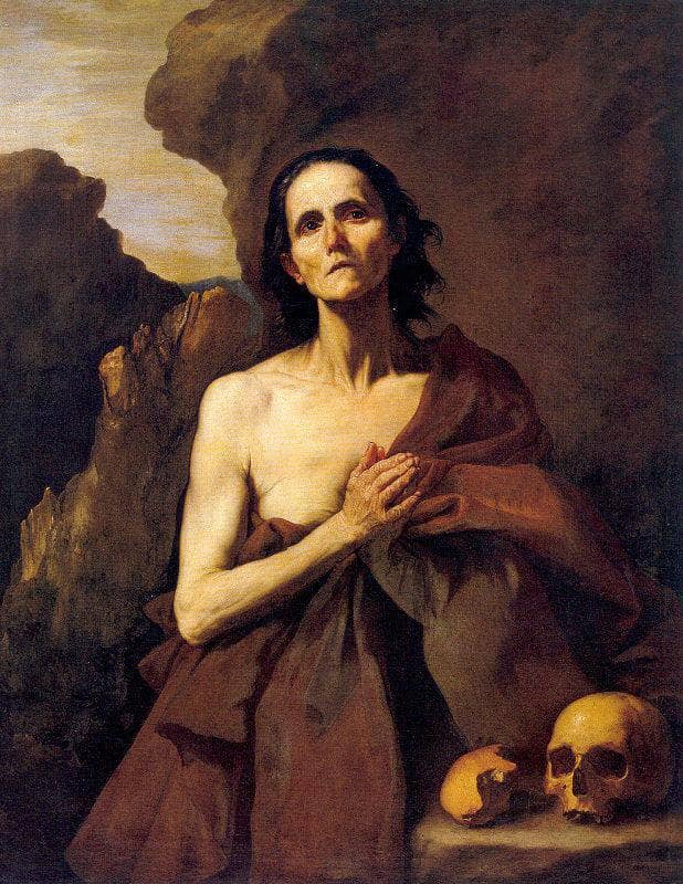 St. Mary of Egypt by Jusepe de Ribera — Oil Painting Reproduction