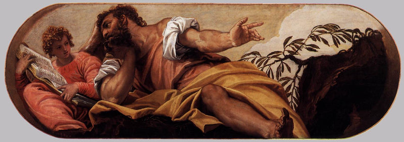 St Matthew by Paolo Veronese, Oil Painting Reproduction