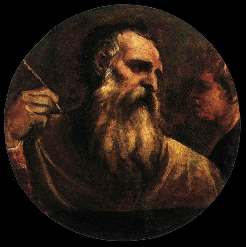 St Matthew by Titian — Oil Painting Reproduction